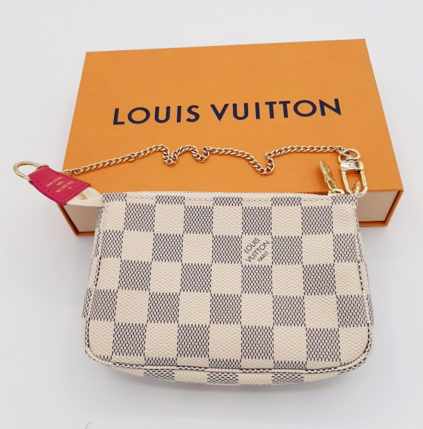 Louis Vuitton Christmas Ltd Ed 2021 Vivienne Hollywood Mini Pochette  Accessoires in Damier Azur - SOLD